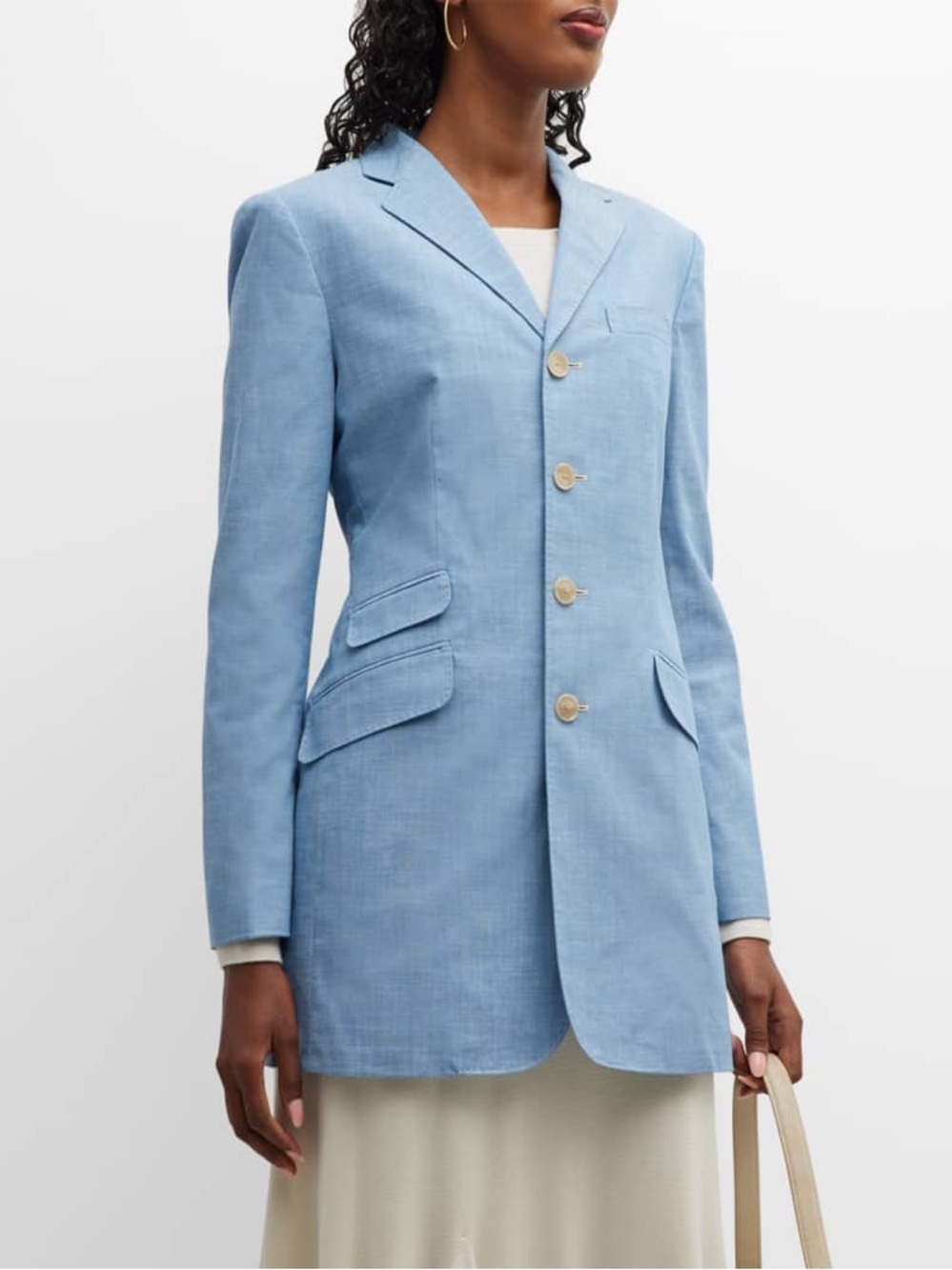 Polo Ralph Lauren Long Chambray Blazer